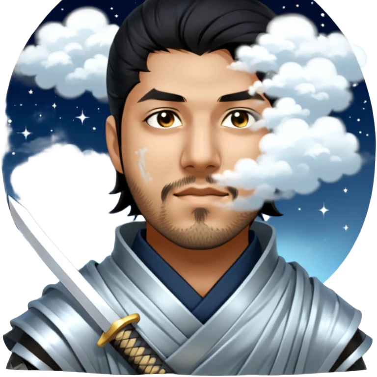 Moonlit Samurai emoji