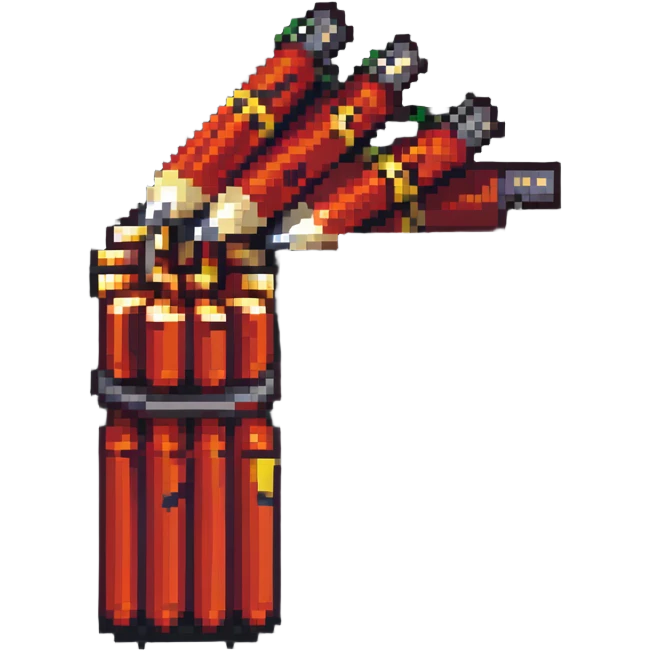 stack of dynamite sticks with fuse emoji