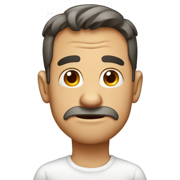 embarrassed man emoji