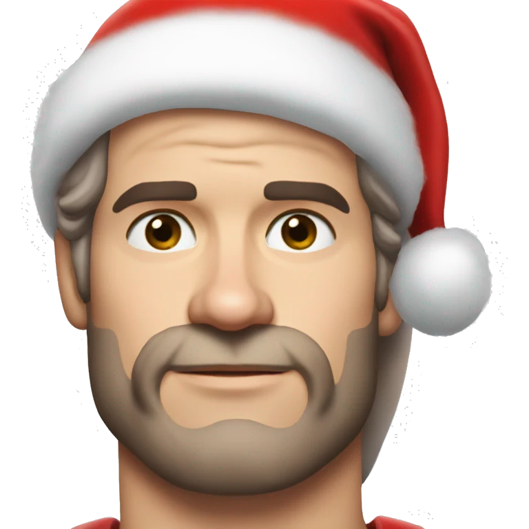 Henry Cavill as Santa Claus  emoji