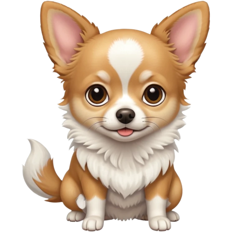 Chihuahua blanca emoji