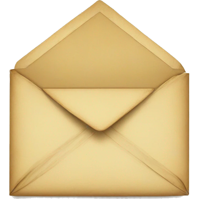 Vintage envelope emoji