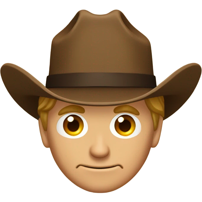 robert redford tiping cowboy hat emoji