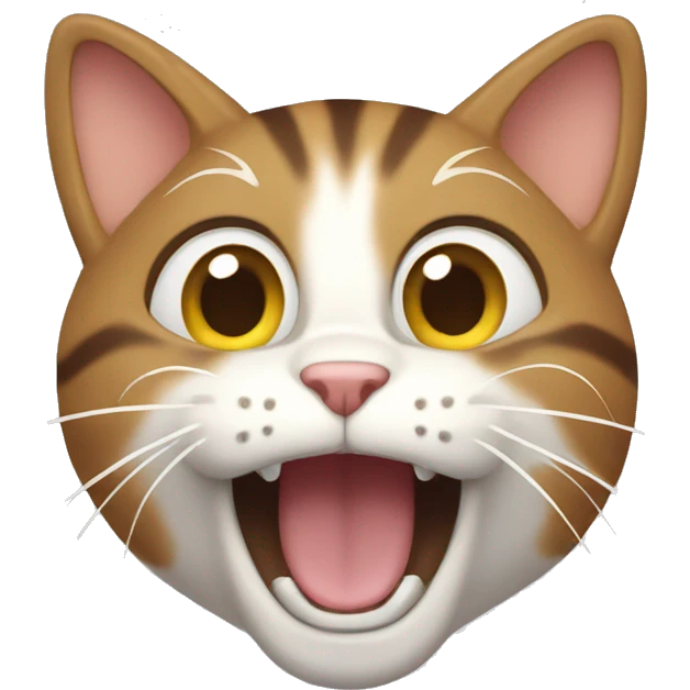 excited cat emoji