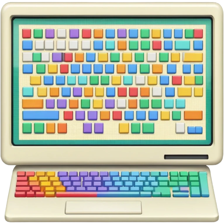 Mosaic web browser 1993 computer screen emoji