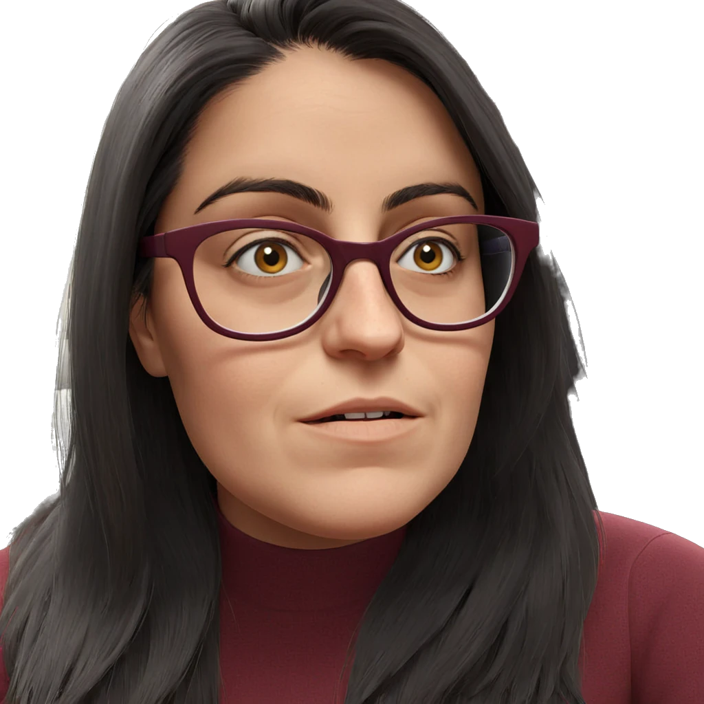 portrait of a girl indoors emoji