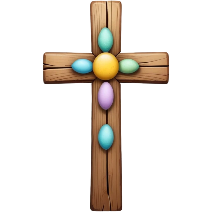 Easter cross emoji