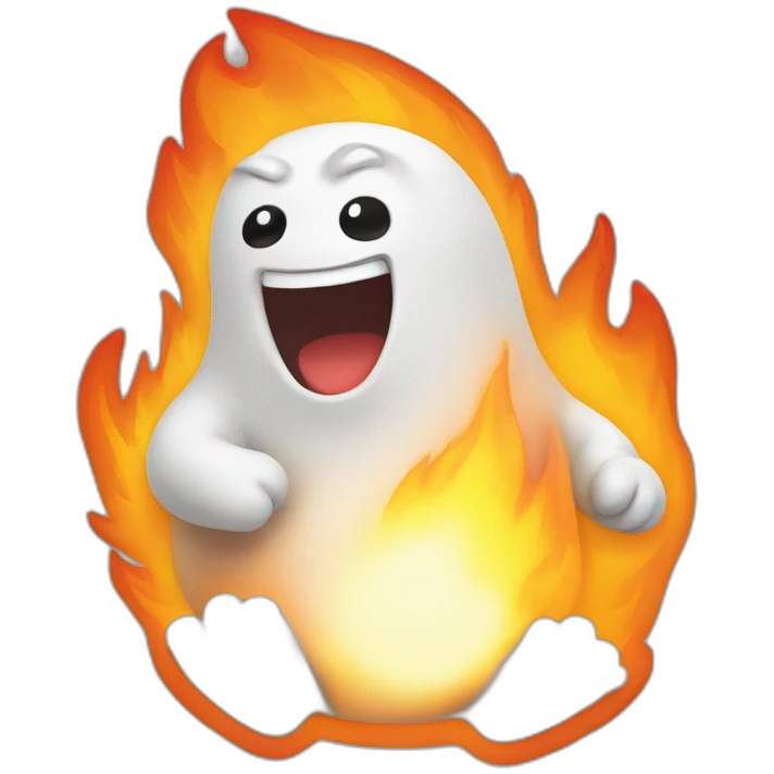 golang on fire emoji