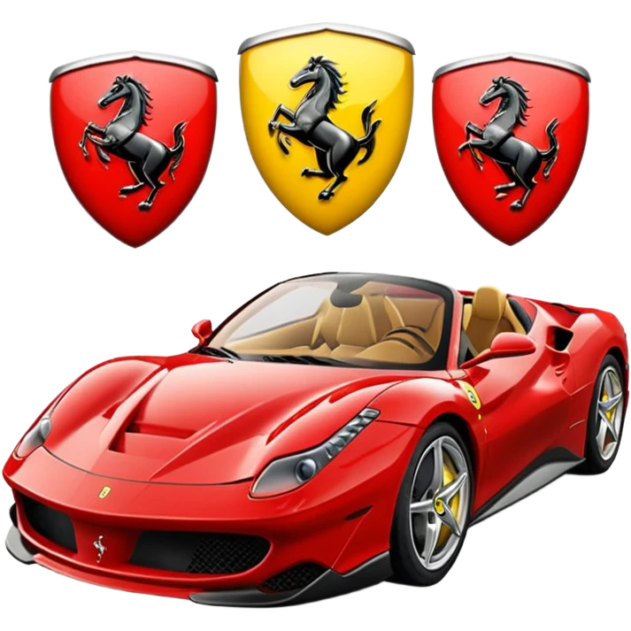 ferrari emoji
