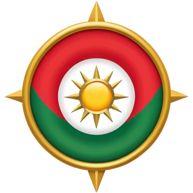 Kurdistan flag emoji