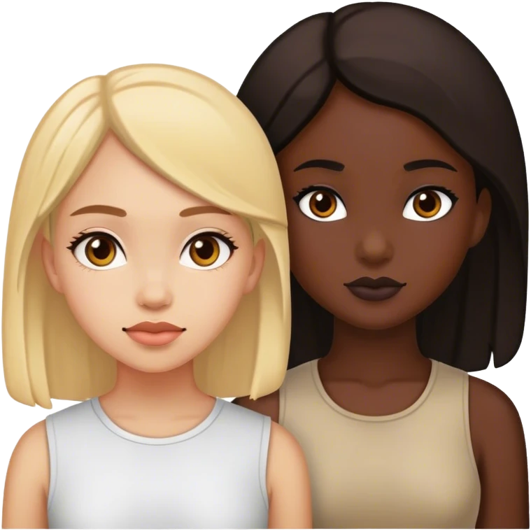 Girl girl emoji