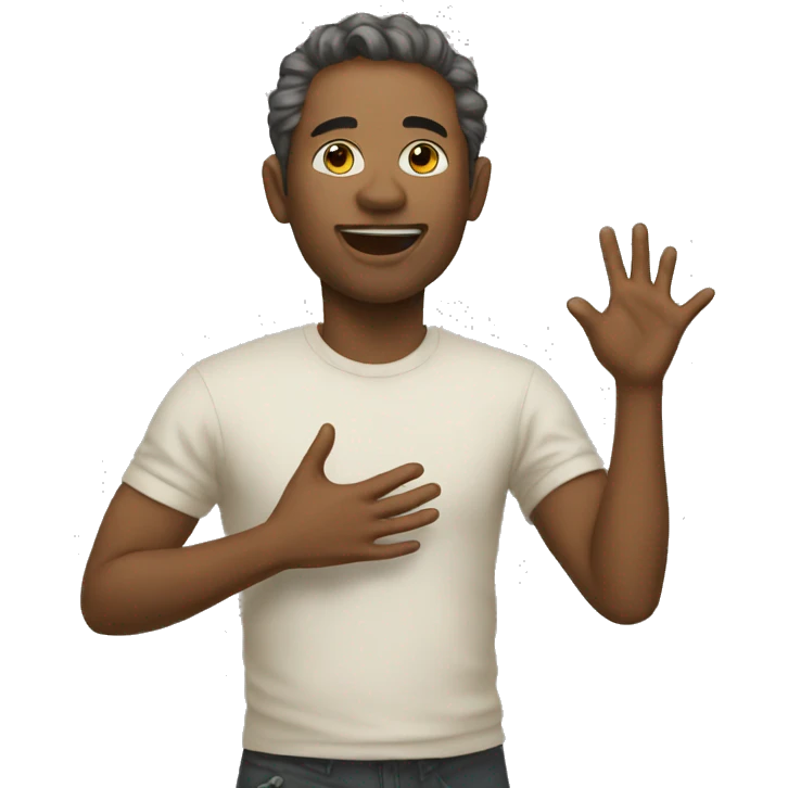 Manifesting  emoji