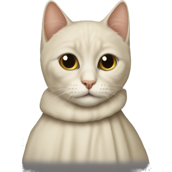 Carthusian cat emoji