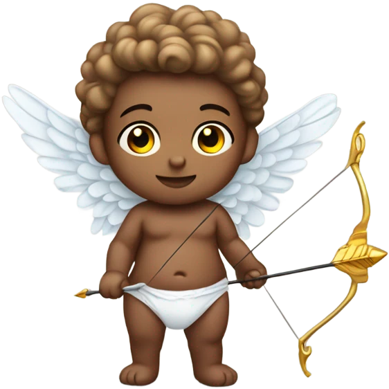 Cupid holding a bow and arrow emoji
