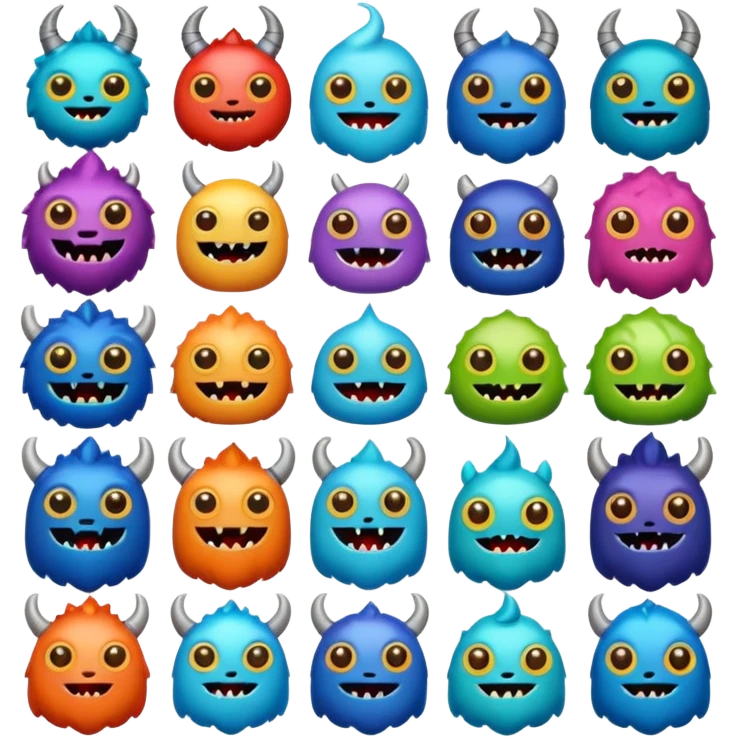 Monsters emoji