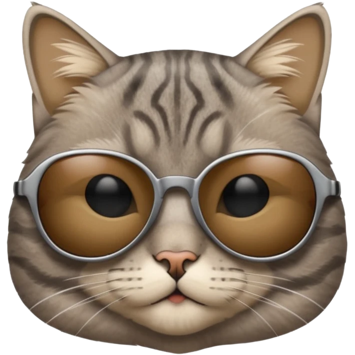Cat wearing sunglasses emoji