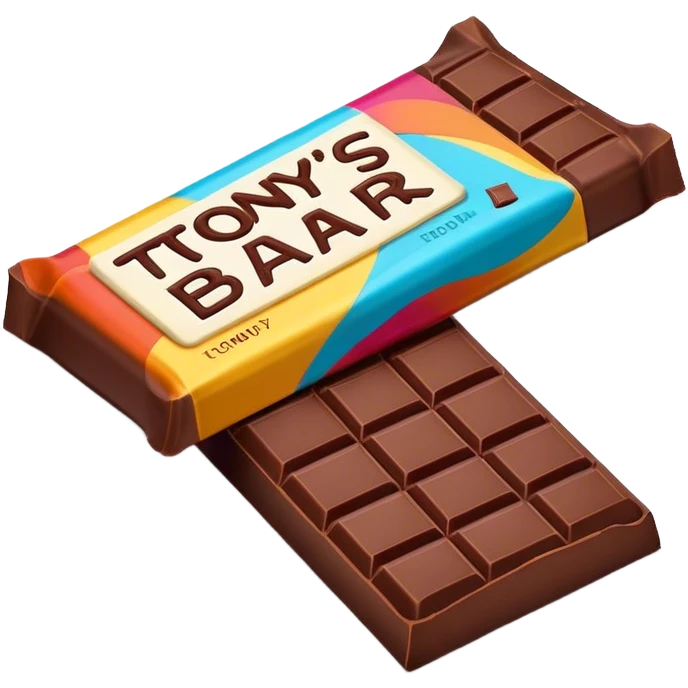 Tony’s chocolate bar emoji