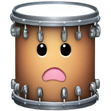 Kirby drums emoji