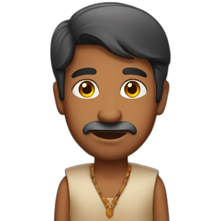 indian man emoji