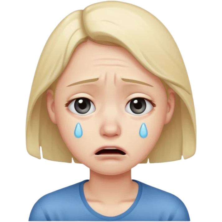 😍 but crying emoji