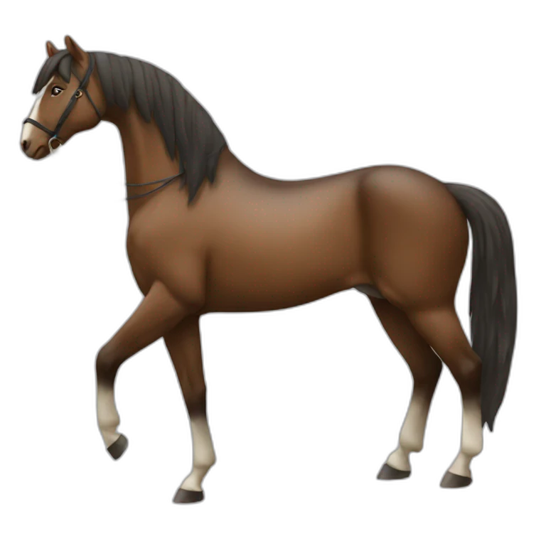 Cheval sur cheval emoji