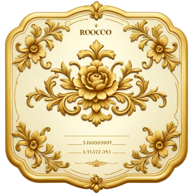 rococo ticket emoji