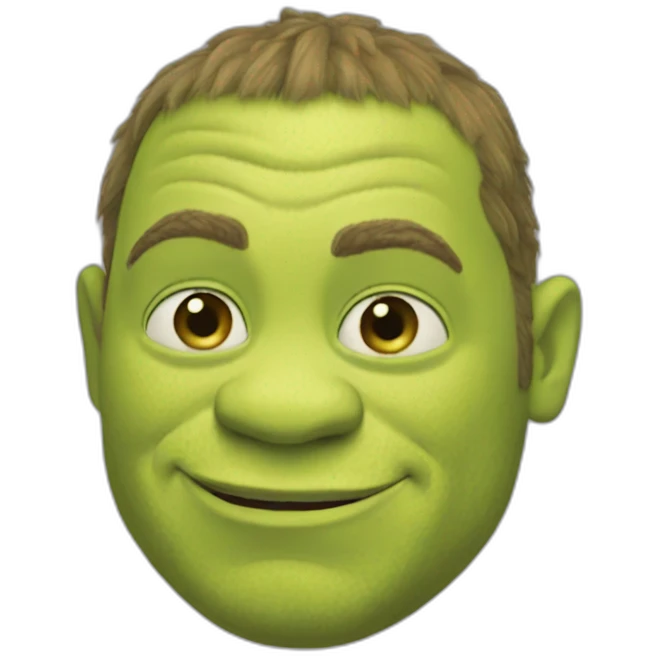 white-shrek emoji