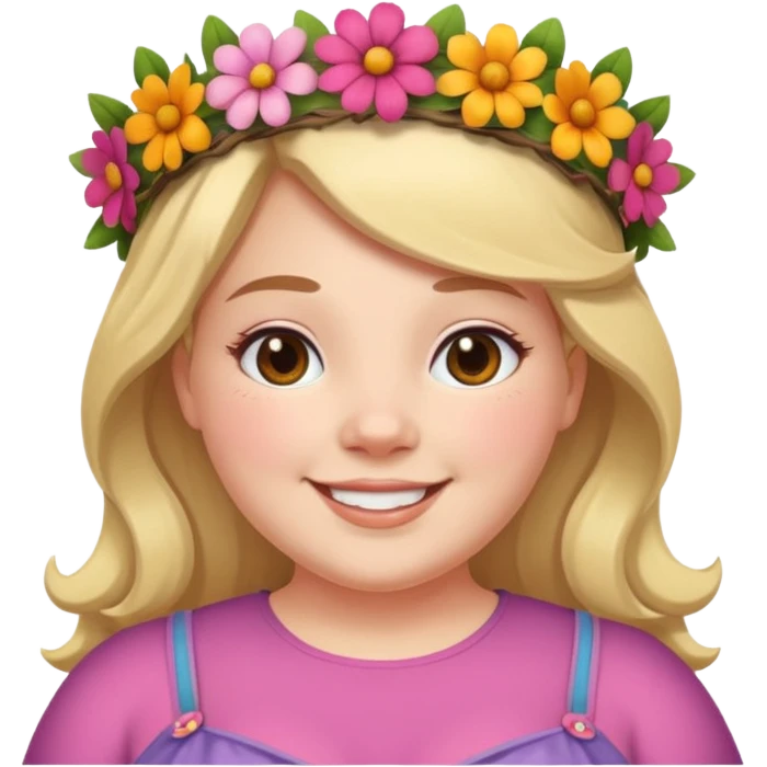 Fat girl emoji