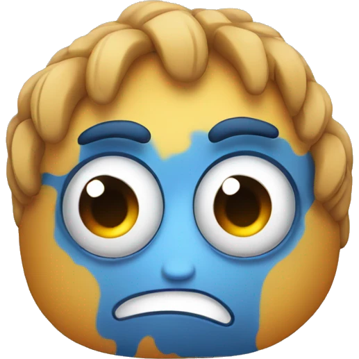 angry foot with eyes emoji