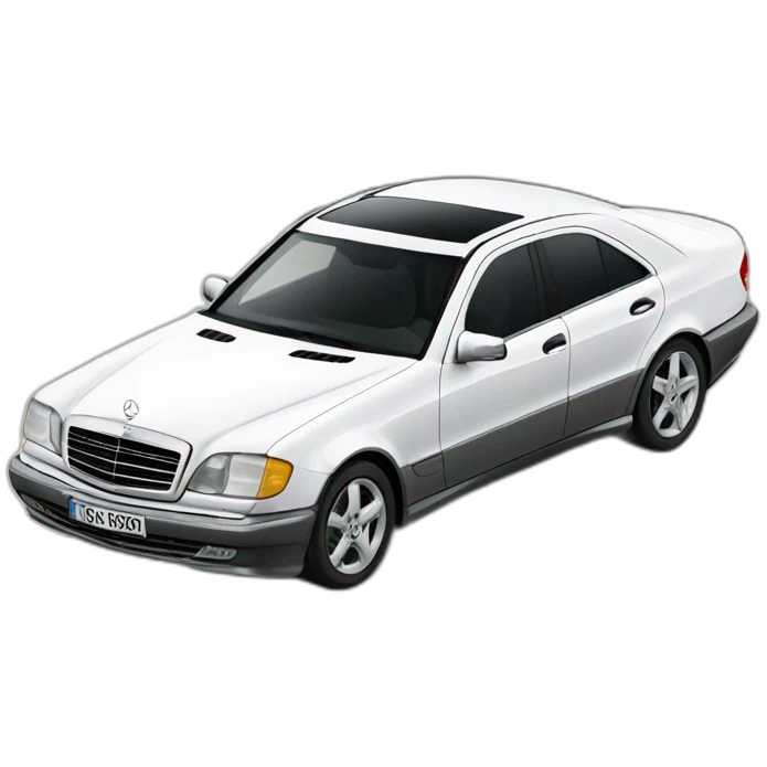 Mercedes voiture emoji