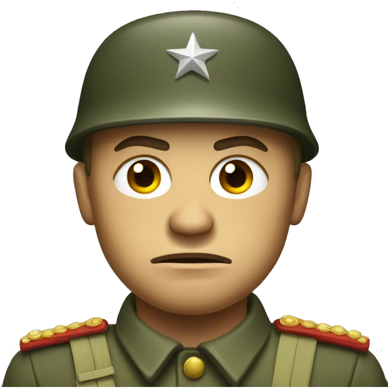 ussr soldier angry emoji