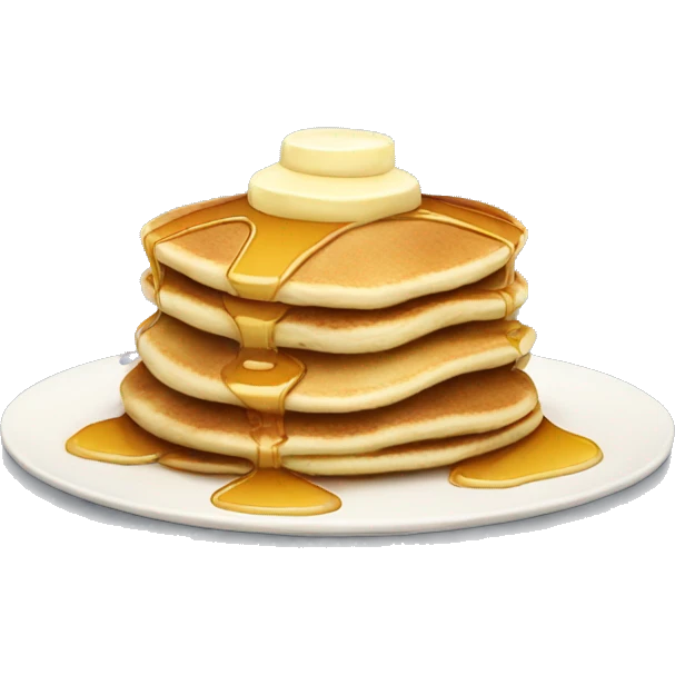pancakes with vanilla  emoji