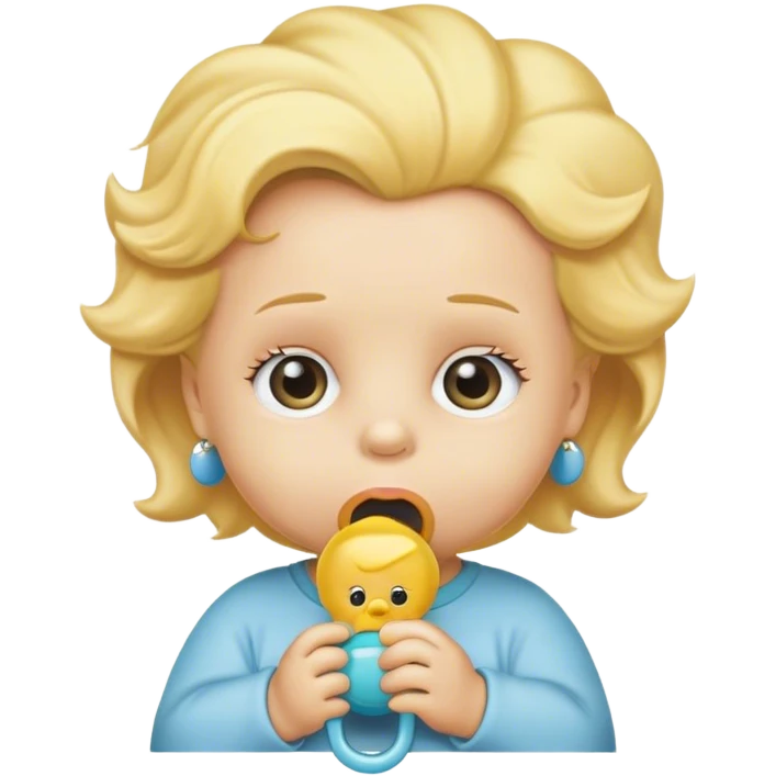 Maggie the simpsons emoji