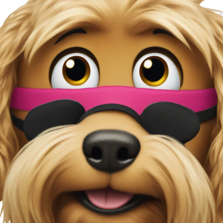 realistic dog collar close-up muppets emoji