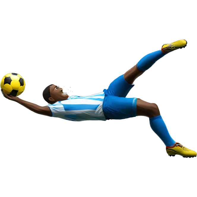 Bicycle kick emoji