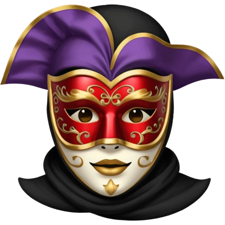 masked guy venice emoji
