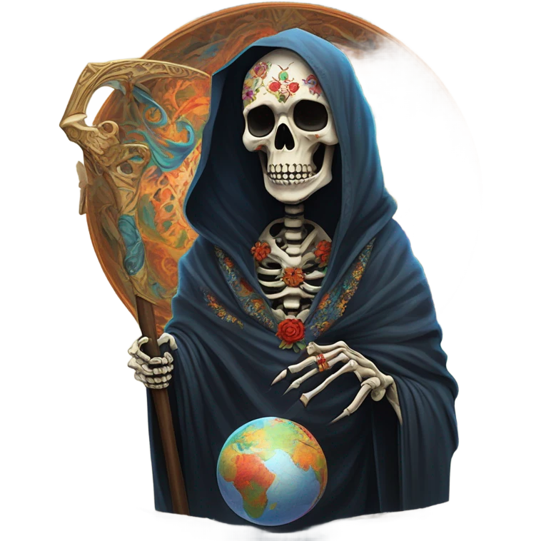 Santa muerte  emoji