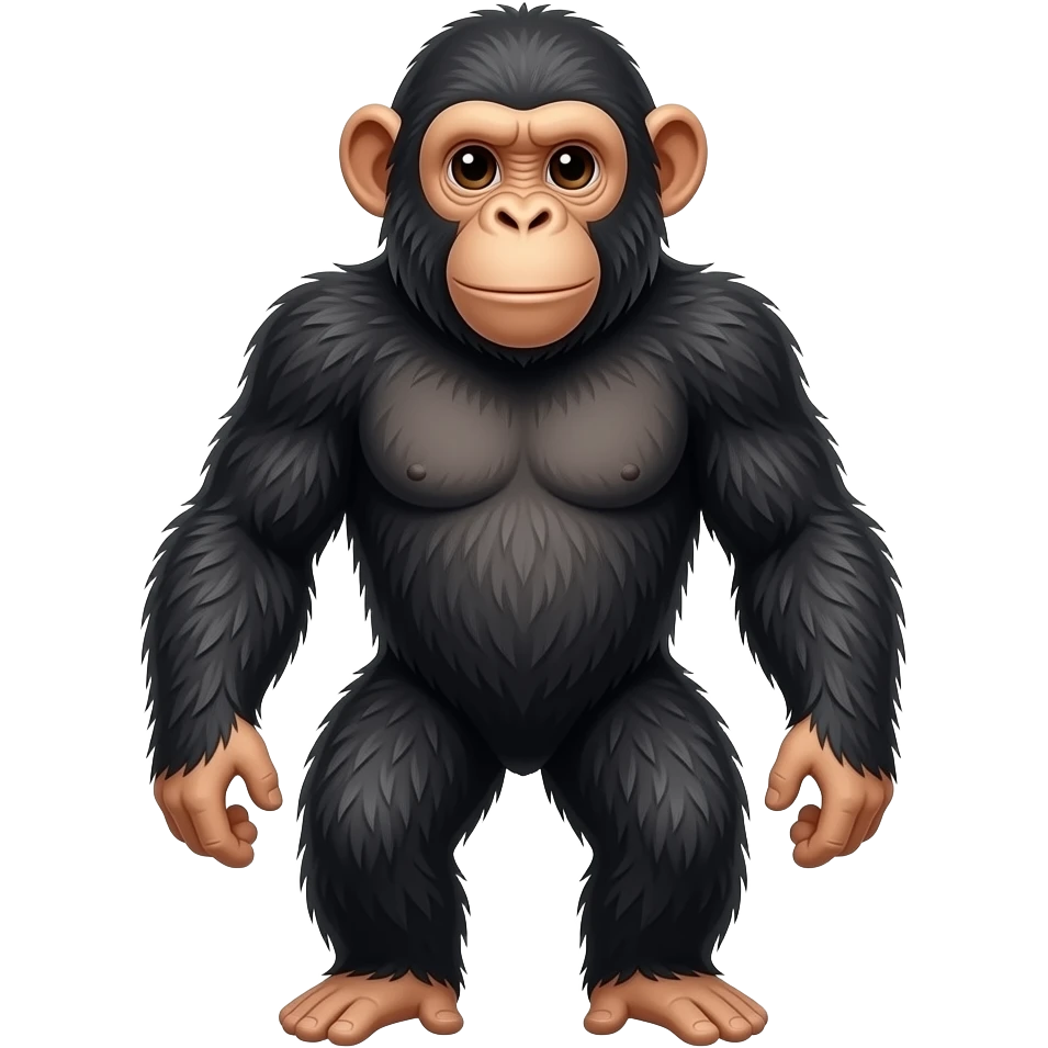 Chimpanzee emoji