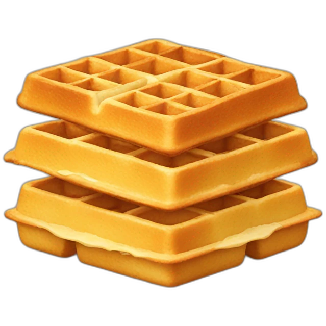 belgian waffle emoji