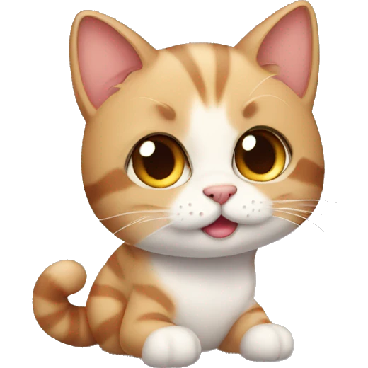 Cute cat  emoji