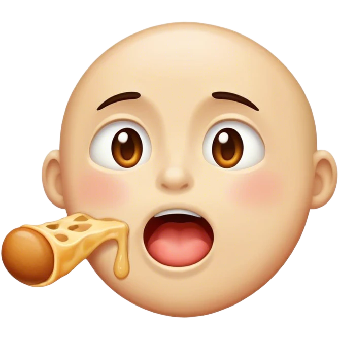 Drooling (hungry) emoji