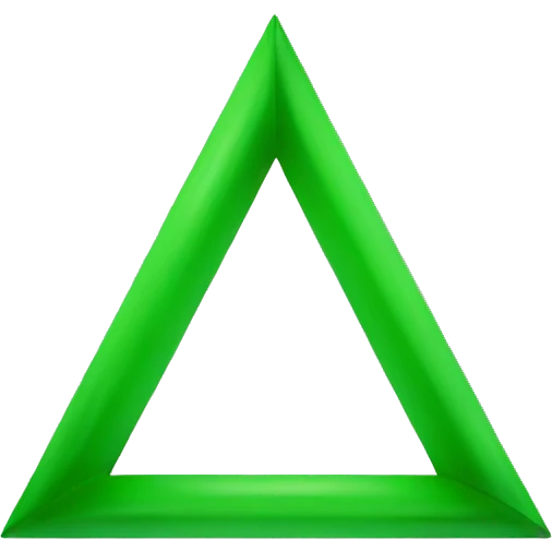 green triangle emoji