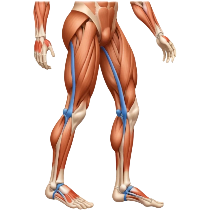Create leg muscles emoji