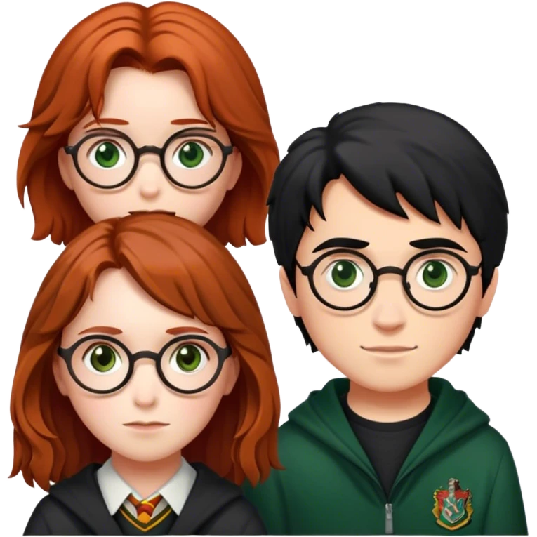 create emoji for the movie harry potter philosopher's stone, for the main characters emoji