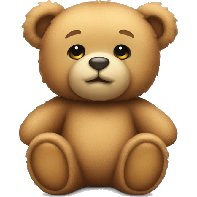 cute teddy bear emoji