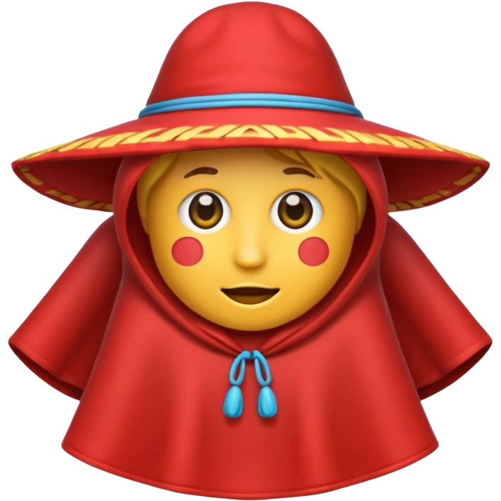 Poncho emoji emoji