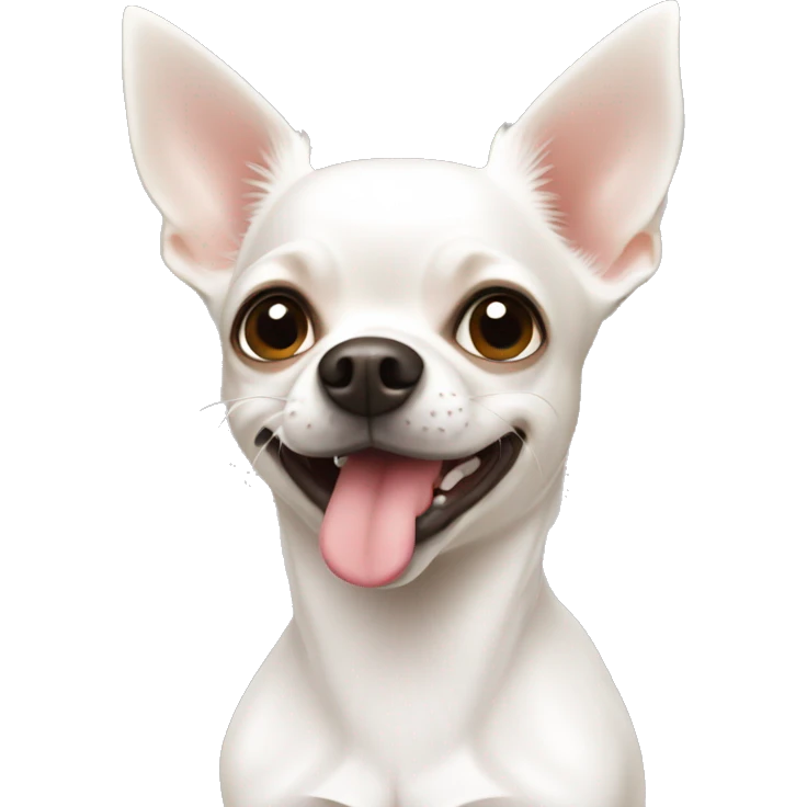 White chihuahua emoji