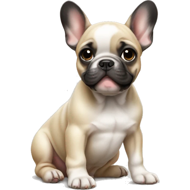 French bulldog puppy  emoji