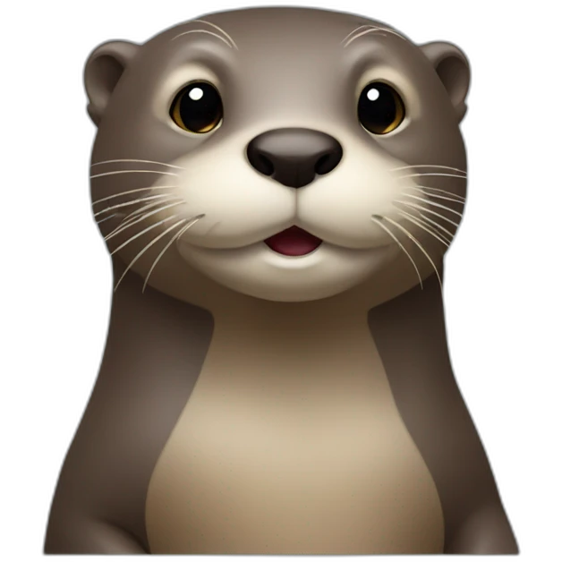 otter with info icon emoji