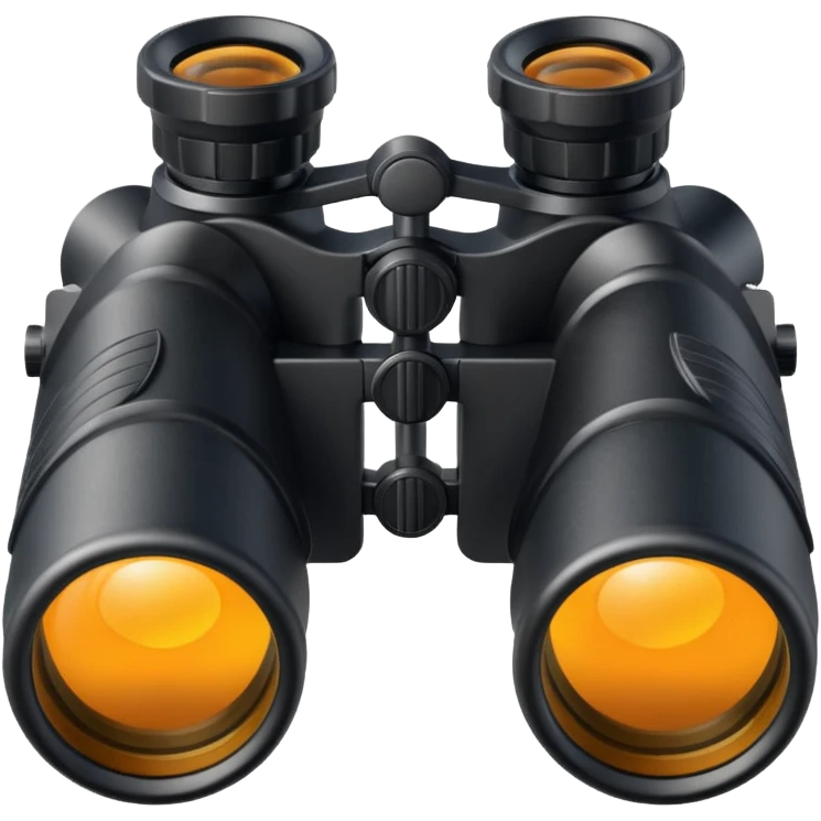 une paire de jumelles emoji